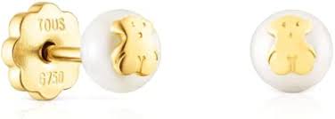 Pendientes Tous Mujer: Elegancia y Estilo con Perlas de Oro