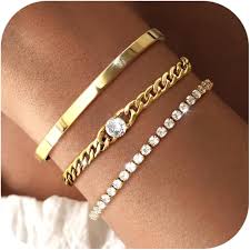 Pulsera Mujer Dorada Ajustable Serpiente Chriscoco