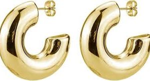 Pendientes Aros Dorados GOLDENCAT - Elegancia y Estilo