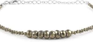 Pulsera Preciosas de Pirita Natural - Atrae Prosperidad