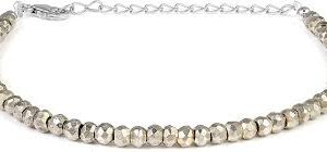 Pulsera de Pirita Natural - Elegancia y Estilo Único