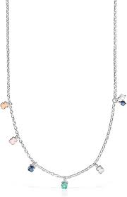Collar TOUS Mujer Plata con Gemas - Elegancia y Estilo