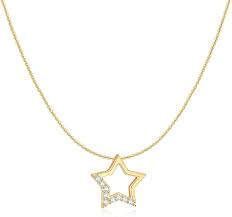 Collar Estrella de Circonitas Brillantes - El Regalo Perfecto
