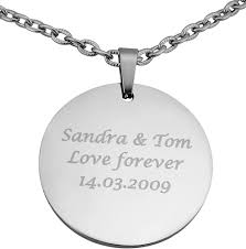 Collar Personalizado de Acero Inoxidable para Hombre - Hanessa