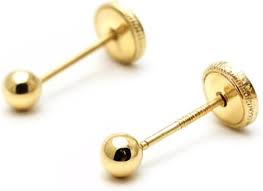 Pendientes de Oro para Bebé Monde Petit T1677P