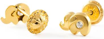 Pendientes Elefante Monde Petit T1814P - Elegancia para tu bebé