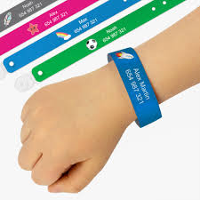 Pulseras Identificativas Personalizadas para Niños - Seguridad y Estilo