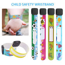 Pulsera Identificativa Impermeable y Reutilizable para Niños