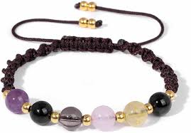 Brazaletes Ajustables de Piedras Naturales Multicolores - Equilibrio y Estilo