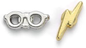 Pendientes Tuerca Oficiales Potter Gafas - Magia en tus Oídos