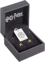 Pendientes Oficiales Chocolate Harry Potter Adornados con Swarovski®