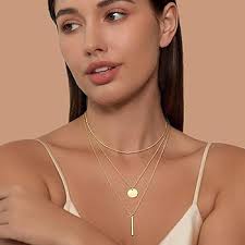 KALVICA Collar Collares Chapado Colgante