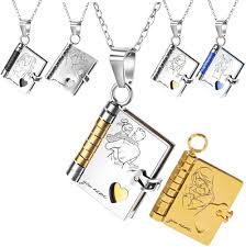 Collar Libro Personalizado para Hija - Un Regalo Único