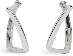 Pendientes Prisma de Plata: Elegancia y Modernidad