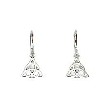 Pendientes Originales Chapados en Platino para Mujer