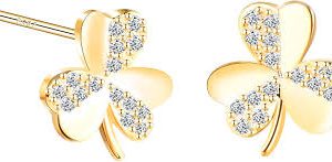 Pendientes Circonia Dorados Originales para Mujer - Estilo y Elegancia