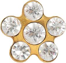 Pendientes Medicinales STUDEX Flor Cristal - Belleza y Bienestar