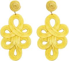 Pendientes Flamenca en Color Mostaza - El Regalo Perfecto para San Valentín